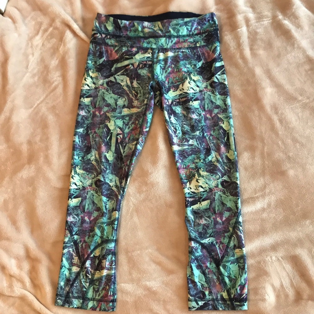 Like New- Lululemon Crop Leggings